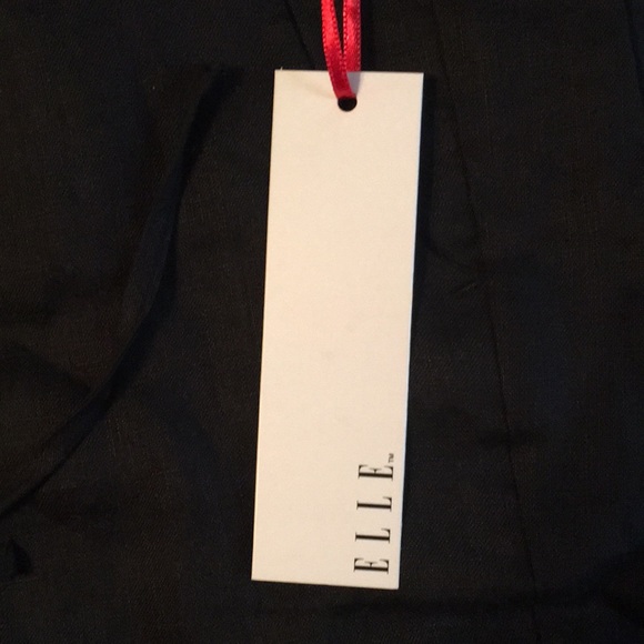 Elle Black Linen Pants - Picture 8 of 8